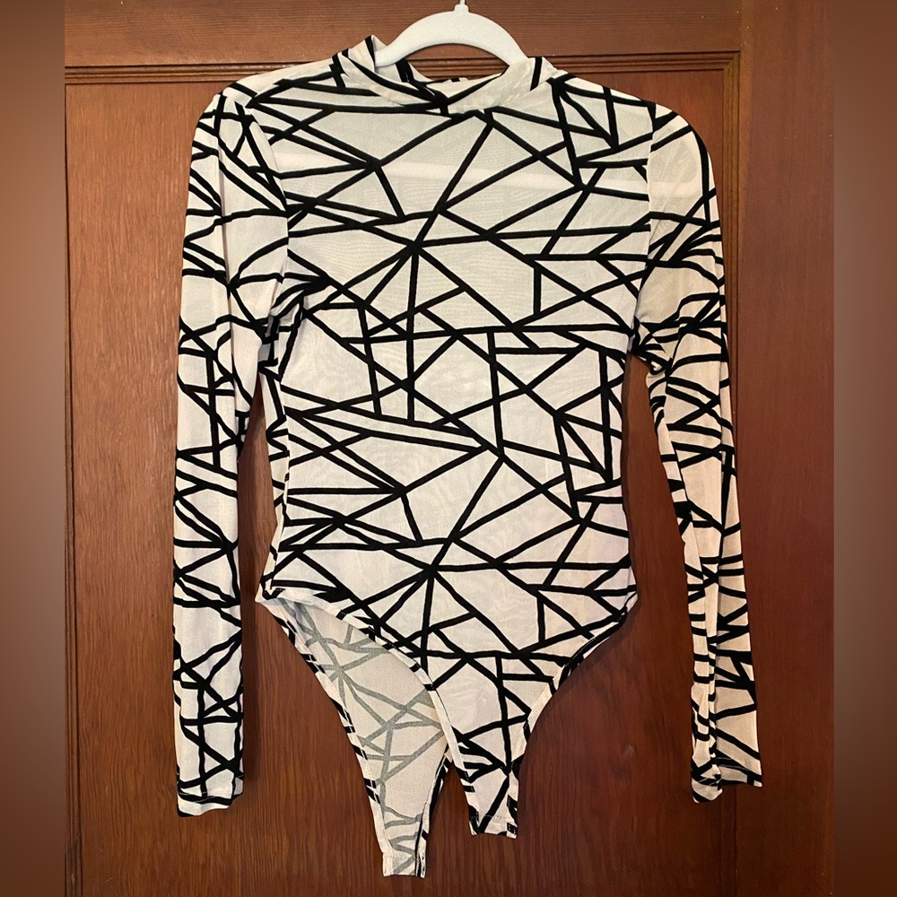 Sheer Bodysuit, NWOT.